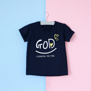 글로리월드 티셔츠-GOD(네이비)